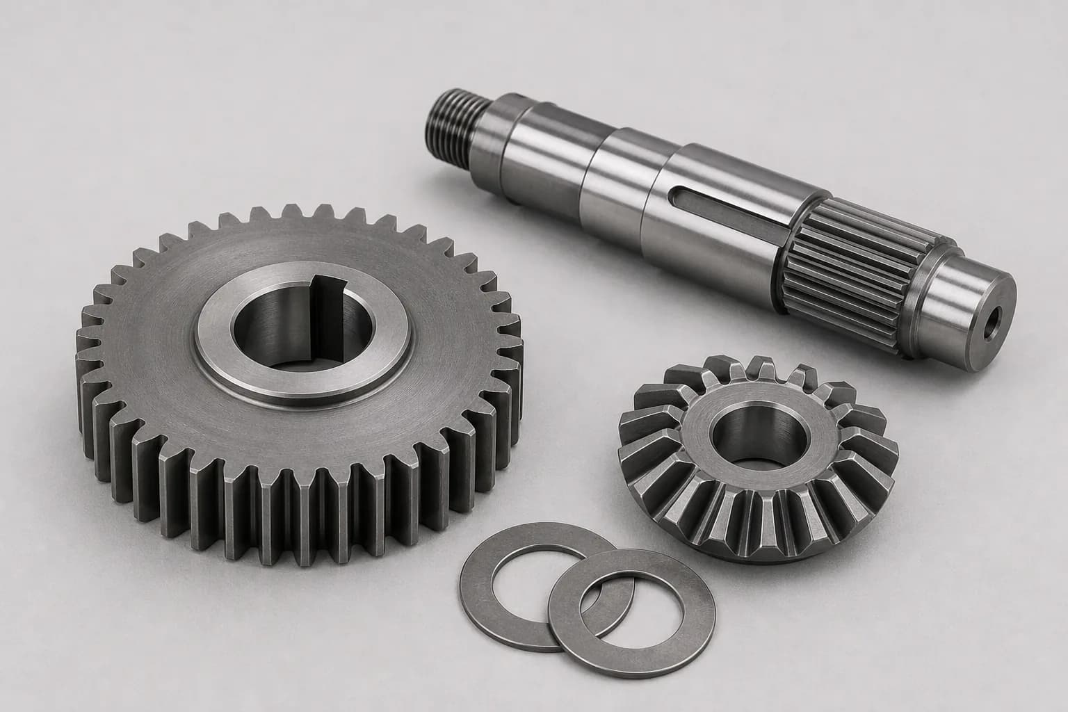 Category reference visual for cotton picker drum-drive gears and shafts
